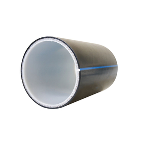 HDPE聚乙烯塑料排水硬管海水输送管道PE钢丝网骨架复合管