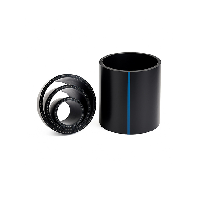 大口径市政消防地埋全新料hdpe钢丝网骨架聚乙烯给水复合管