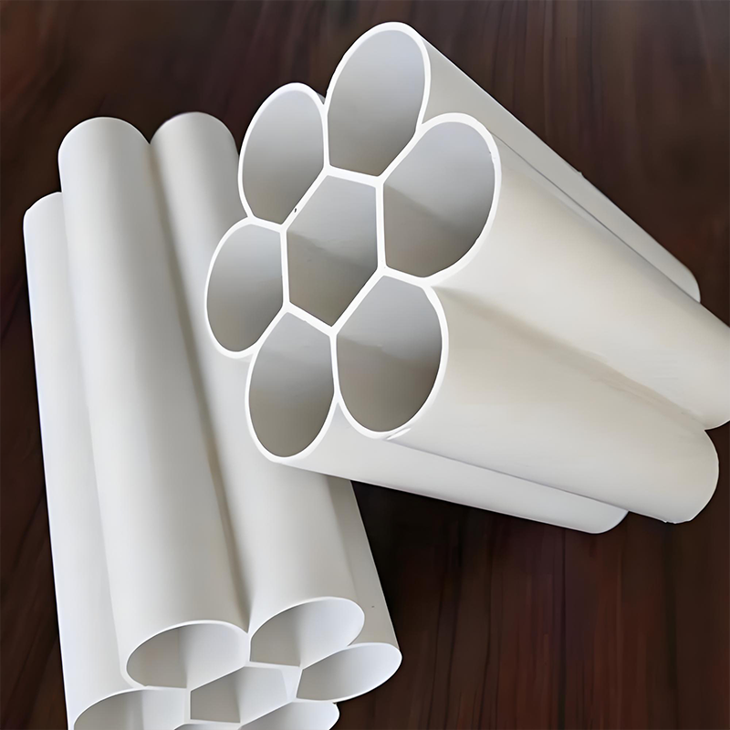 PVC-U七孔梅花管四孔九孔格栅管