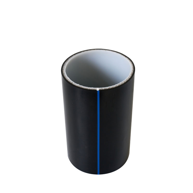 消防供水黑色hdpe管材PE钢丝网骨架聚乙烯塑料增强复合管