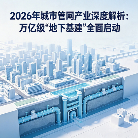 2026年城市管网产业深度解析：万亿级“地下基建”全面启动行业新闻封面图片.jpg